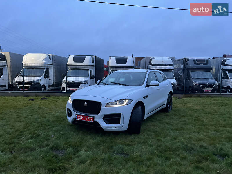 Внедорожник / Кроссовер Jaguar F-Pace 2017 в Ковеле
