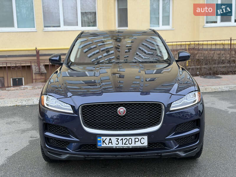 Внедорожник / Кроссовер Jaguar F-Pace 2017 в Киеве