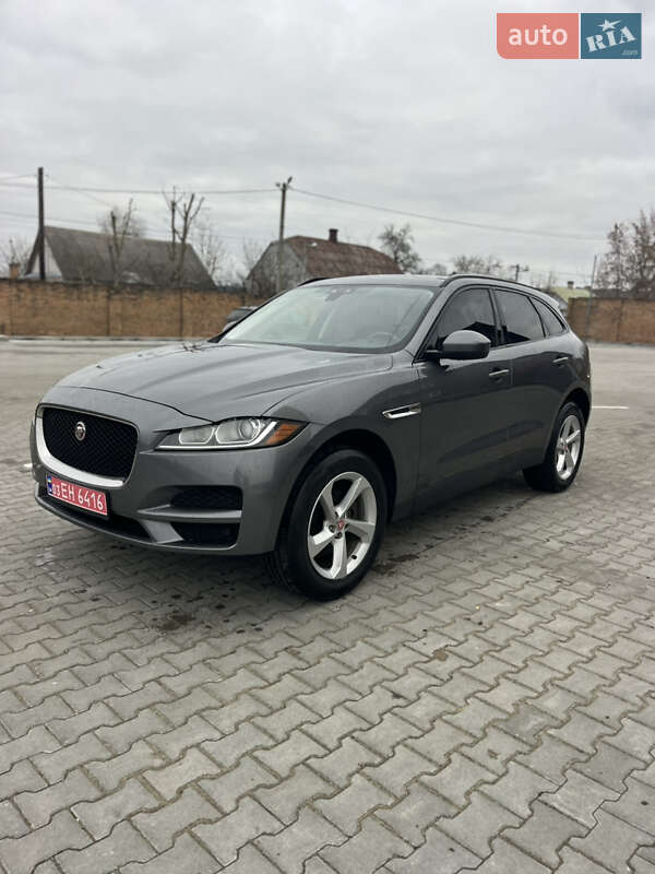 2017 Jaguar F-Pace, VIN SADCJ2FN1JA283470:plate — фото 1 (autoria)
