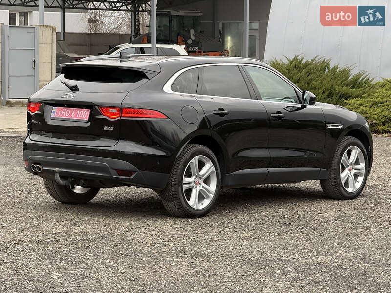 Позашляховик / Кросовер Jaguar F-Pace 2017 в Луцьку