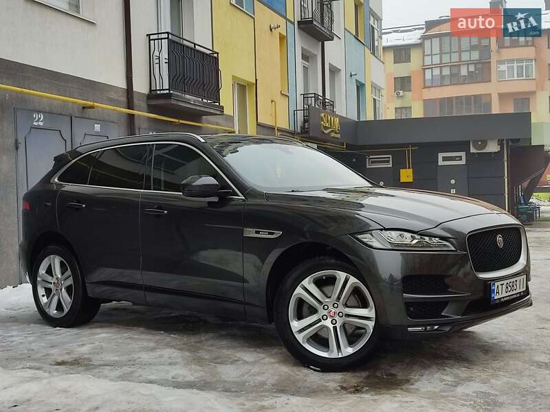 Внедорожник / Кроссовер Jaguar F-Pace 2017 в Ивано-Франковске