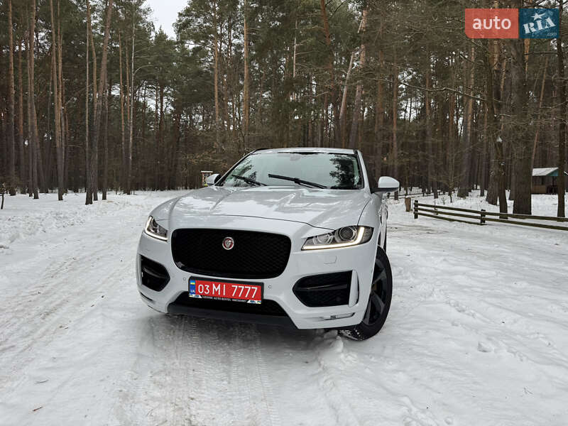 Внедорожник / Кроссовер Jaguar F-Pace 2017 в Ковеле