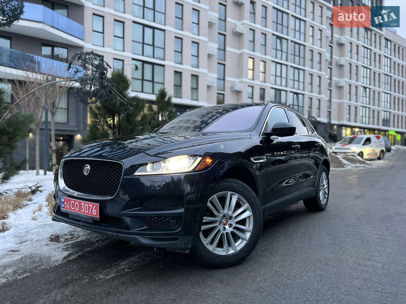 Позашляховик / Кросовер Jaguar F-Pace 2018 в Львові