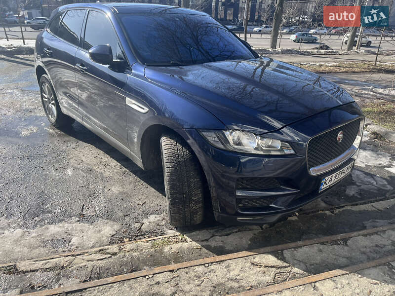 2017 Jaguar F-Pace, VIN SADCK2BV4HA880870:plate — фото 1 (autoria)