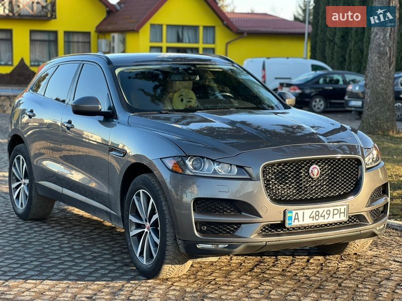2016 Jaguar F-Pace, VIN SADCK2BN6HA095198:plate — фото 1 (autoria)