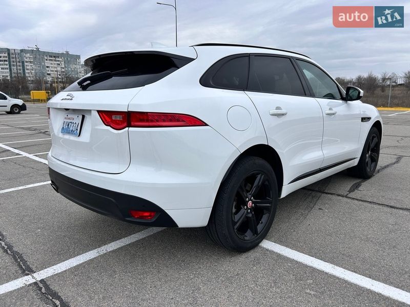 Позашляховик / Кросовер Jaguar F-Pace 2017 в Запоріжжі фото 2 Позашляховик / Кросовер Jaguar F-Pace 2017 в Запоріжжі