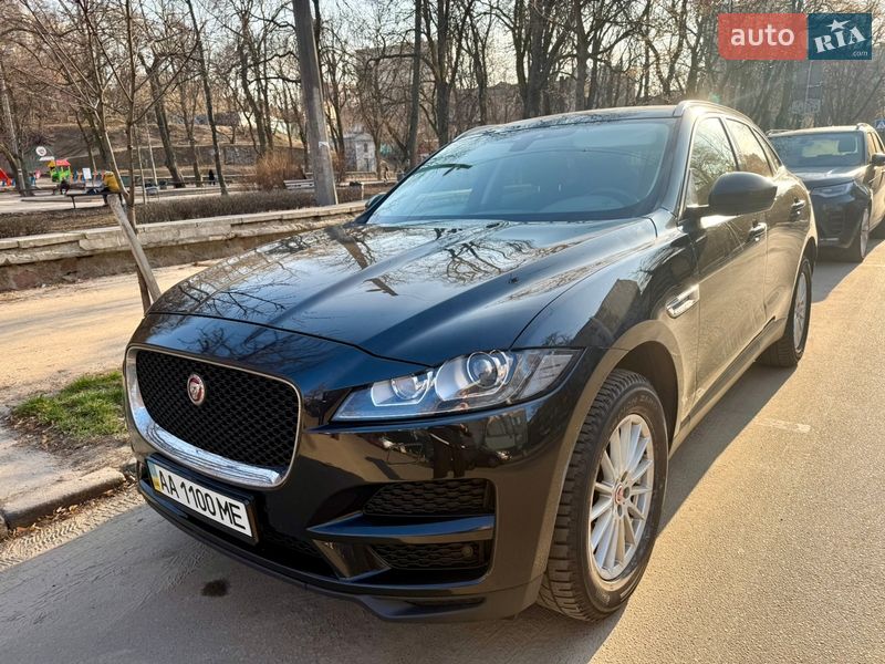 2016 Jaguar F-Pace, VIN SADCA2BN6HA072622:plate — фото 1 (autoria)