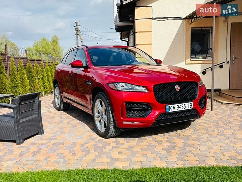 Позашляховик / Кросовер Jaguar F-Pace 2016 в Києві