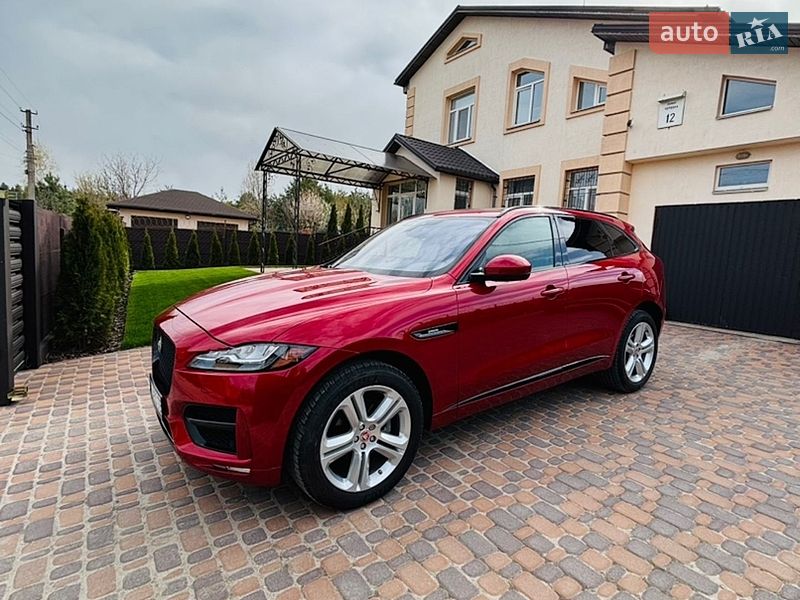 Позашляховик / Кросовер Jaguar F-Pace 2016 в Києві
