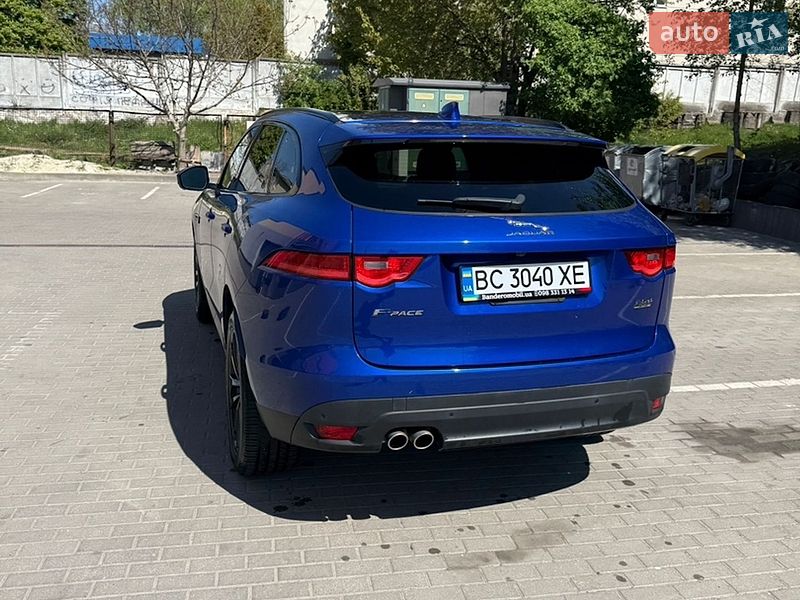 Позашляховик / Кросовер Jaguar F-Pace 2019 в Львові