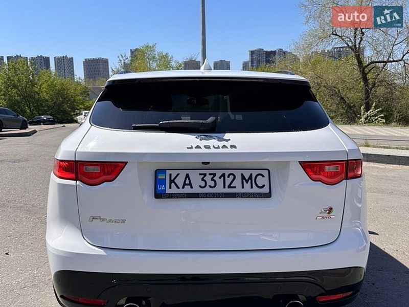 Позашляховик / Кросовер Jaguar F-Pace 2018 в Києві
