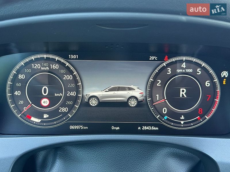 Внедорожник / Кроссовер Jaguar F-Pace 2018 в Черновцах