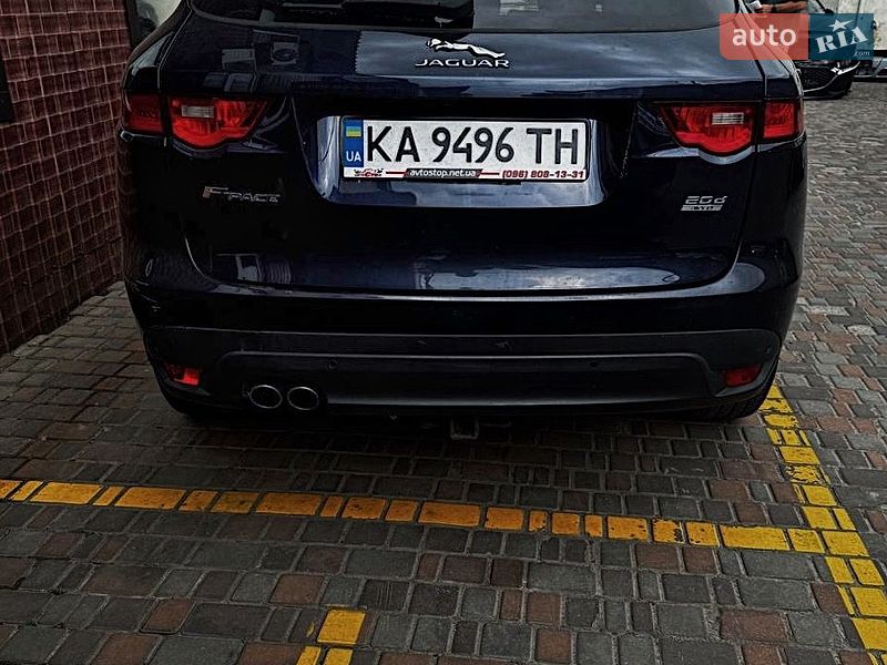 Внедорожник / Кроссовер Jaguar F-Pace 2016 в Киеве