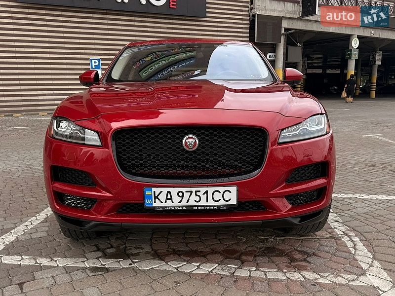 Позашляховик / Кросовер Jaguar F-Pace 2017 в Харкові