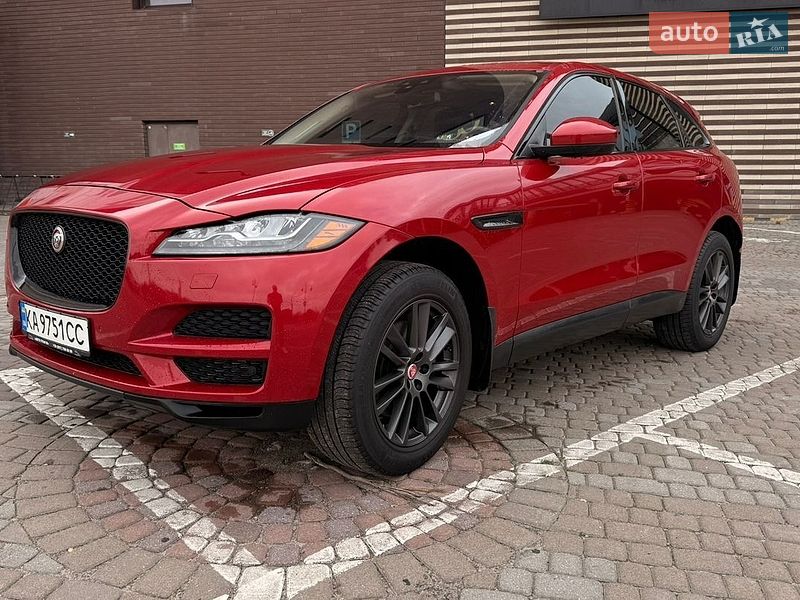 Внедорожник / Кроссовер Jaguar F-Pace 2017 в Харькове