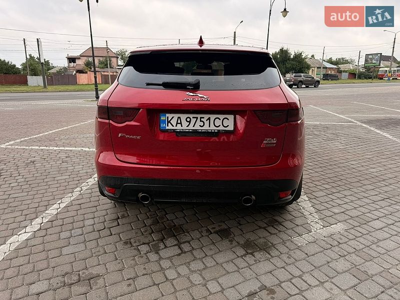 Внедорожник / Кроссовер Jaguar F-Pace 2017 в Харькове