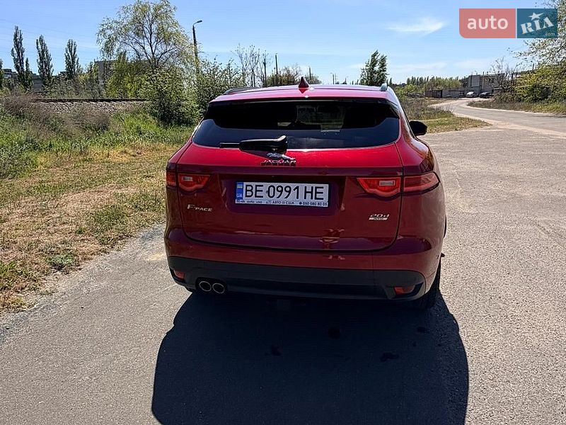 Позашляховик / Кросовер Jaguar F-Pace 2016 в Миколаєві