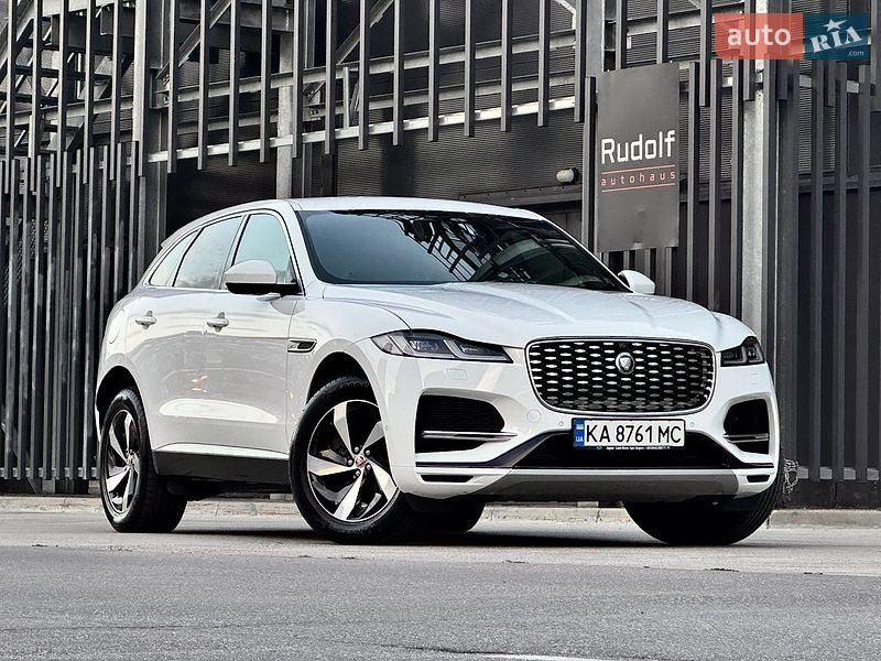 2021 Jaguar F-Pace, VIN SADCA2BN1MA682485:plate — photo 1 (autoria)