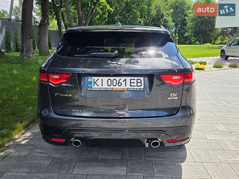 Внедорожник / Кроссовер Jaguar F-Pace 2018 в Киеве