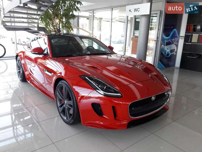 Купе Jaguar F-Type 2016 в Днепре