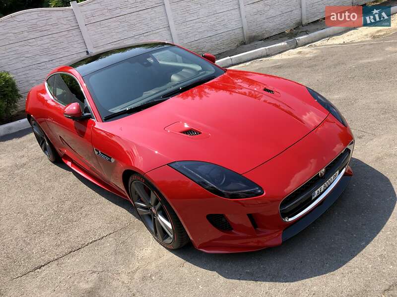 Купе Jaguar F-Type 2016 в Днепре
