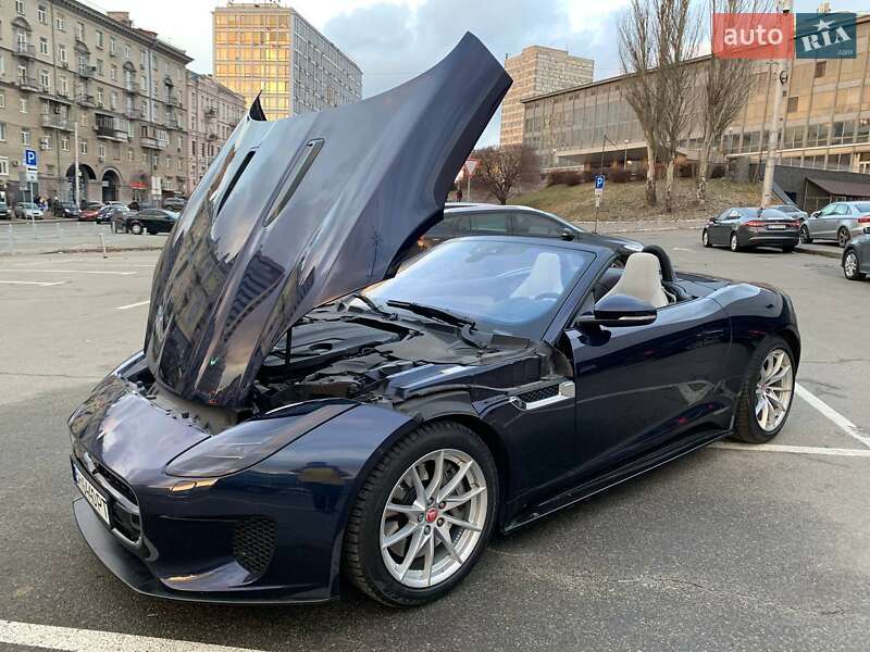 Кабриолет Jaguar F-Type 2017 в Львове