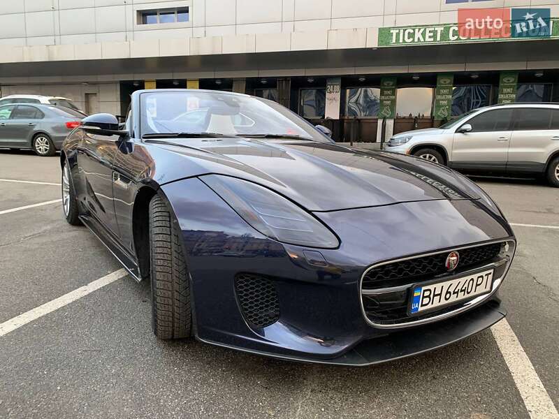 Кабриолет Jaguar F-Type 2017 в Львове