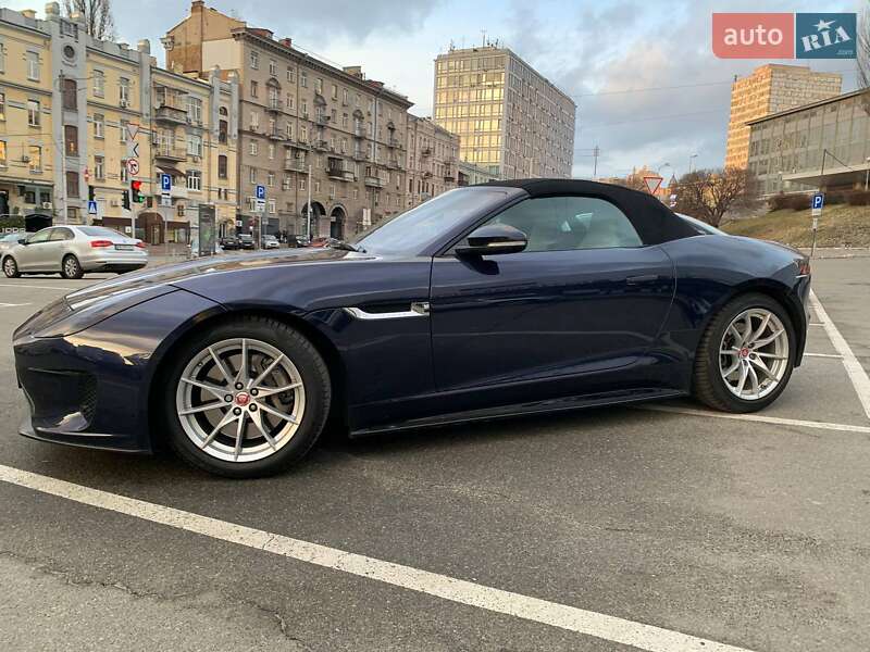Кабриолет Jaguar F-Type 2017 в Львове