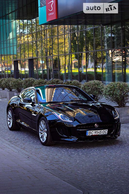 Купе Jaguar F-Type 2016 в Львові