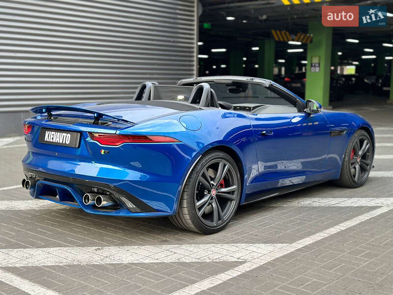 Кабриолет Jaguar F-Type 2020 в Киеве