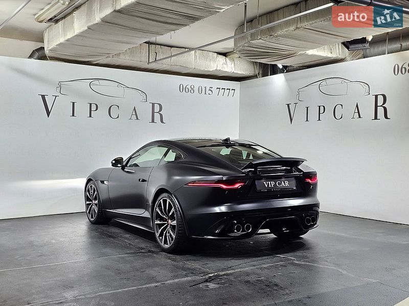 Купе Jaguar F-Type 2020 в Киеве фото 11 Купе Jaguar F-Type 2020 в Киеве