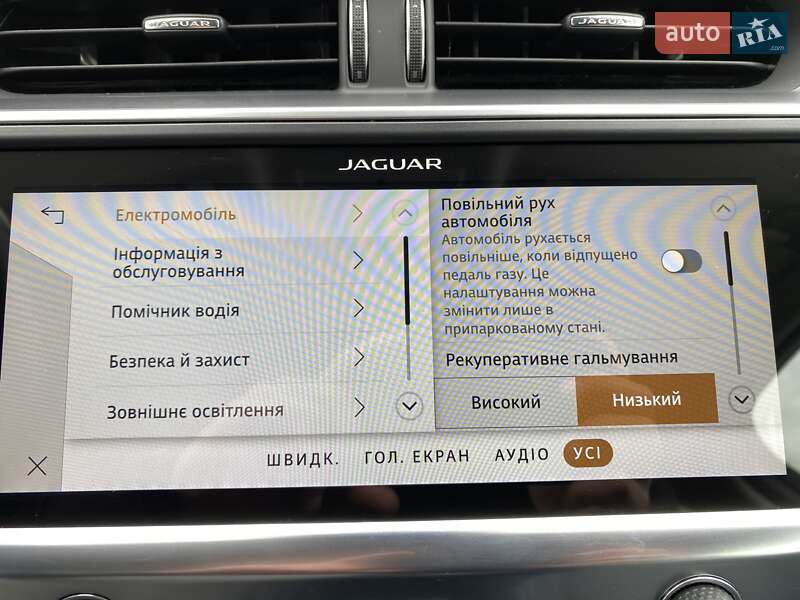 Позашляховик / Кросовер Jaguar I-Pace 2020 в Львові