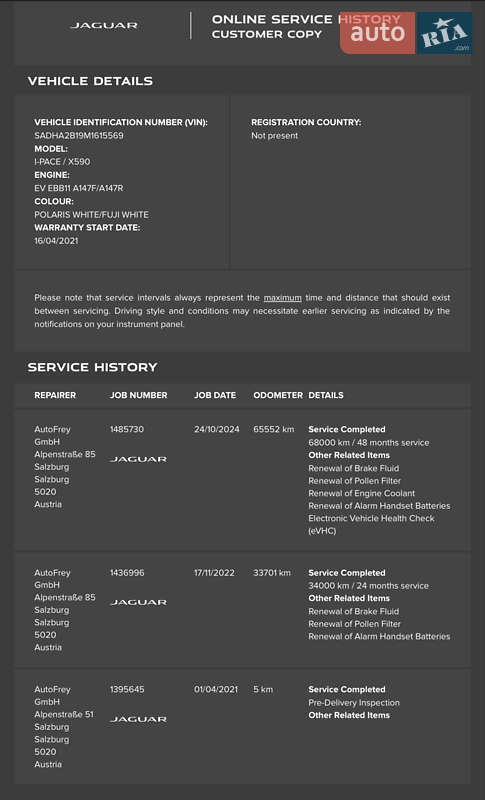 Внедорожник / Кроссовер Jaguar I-Pace 2021 в Киеве фото 47 Внедорожник / Кроссовер Jaguar I-Pace 2021 в Киеве
