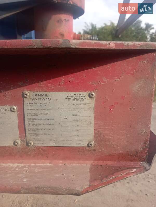 Зерновоз - полуприцеп Jamnil NW 2004 в Виннице