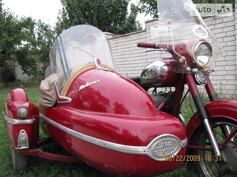 Мотоцикл с коляской Jawa 350 1969 в Новомосковске