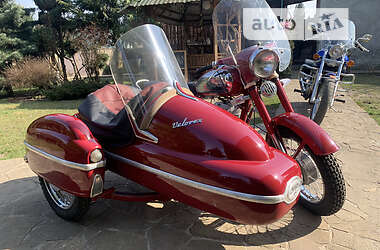 Мотоцикл с коляской Jawa 350 1961 в 