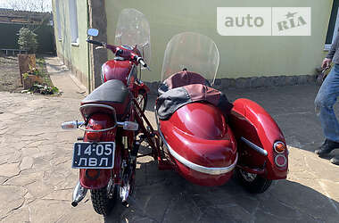 Мотоцикл с коляской Jawa 350 1961 в 