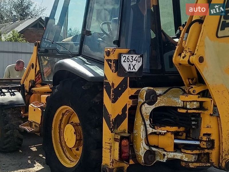 Экскаватор погрузчик JCB 3CX 2002 в Харькове
