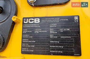 Фронтальный погрузчик JCB 427 НТ 2021 в 