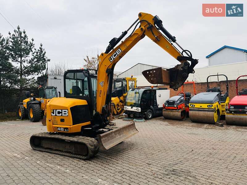 Міні-екскаватор JCB 48Z-1 2020 в Львові