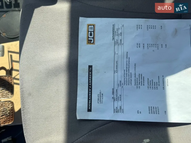 Экскаватор погрузчик JCB 4CX 2008 в Львове документ