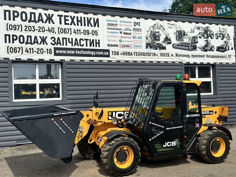 Телескопічні навантажувачі JCB 525-60 Hi-Viz 2015 в Житомирі