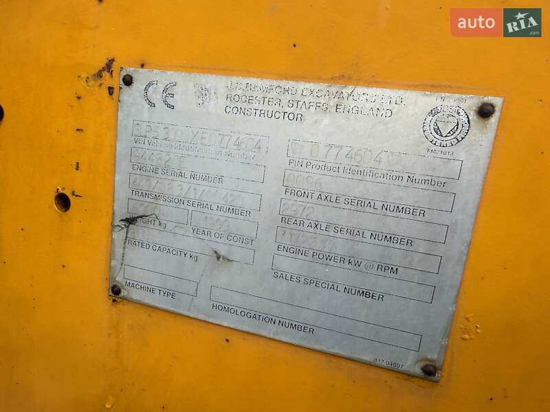 Телескопический погрузчик JCB 530-70 1999 в Луцке