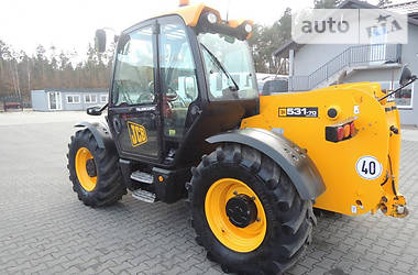 Телескопічні навантажувачі JCB 531-70 2011 в Полтаві