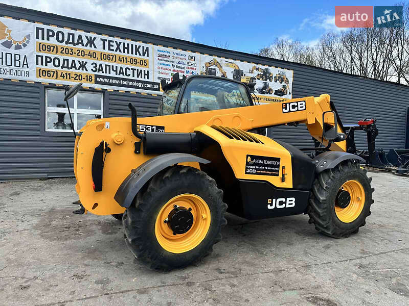Телескопический погрузчик JCB 531-70 2016 в Черняхове