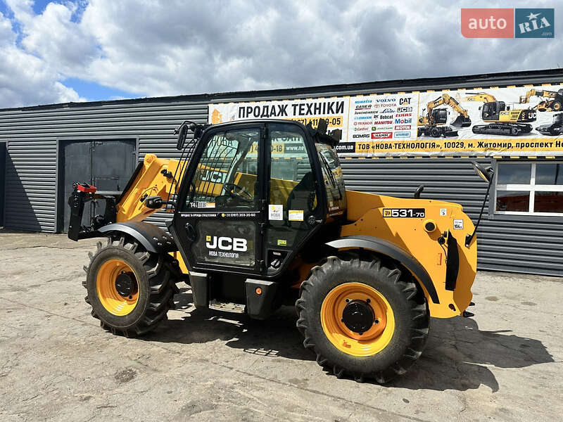 Телескопический погрузчик JCB 531-70 2016 в Черняхове
