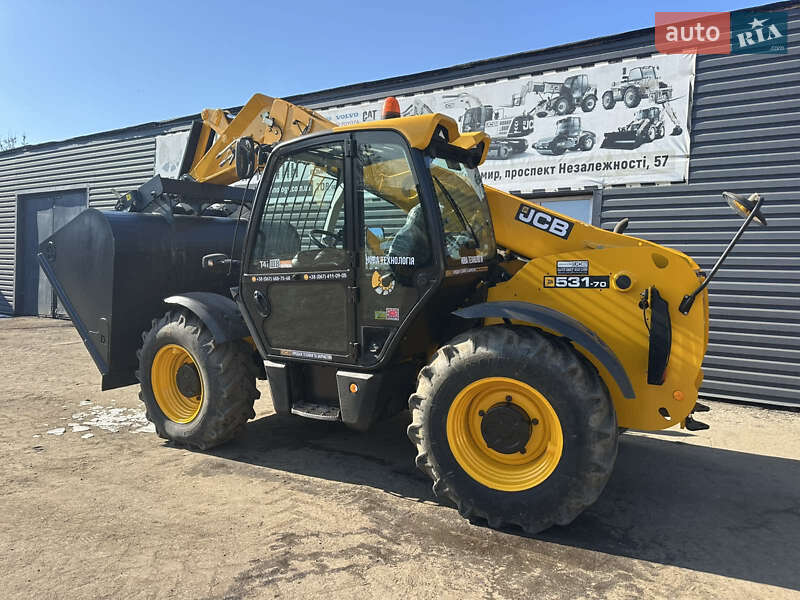 Телескопический погрузчик JCB 531-70 2015 в Житомире
