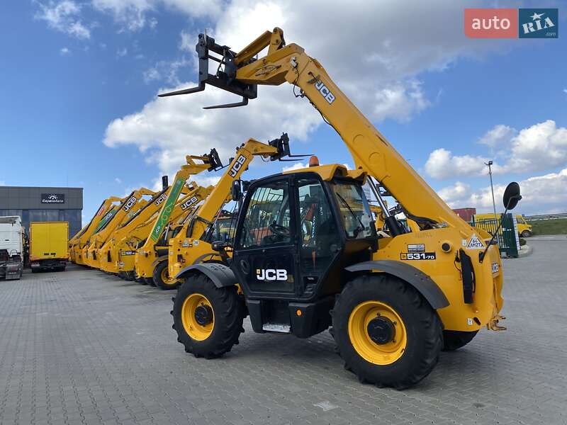 Телескопический погрузчик JCB 531-70 2016 в Ровно