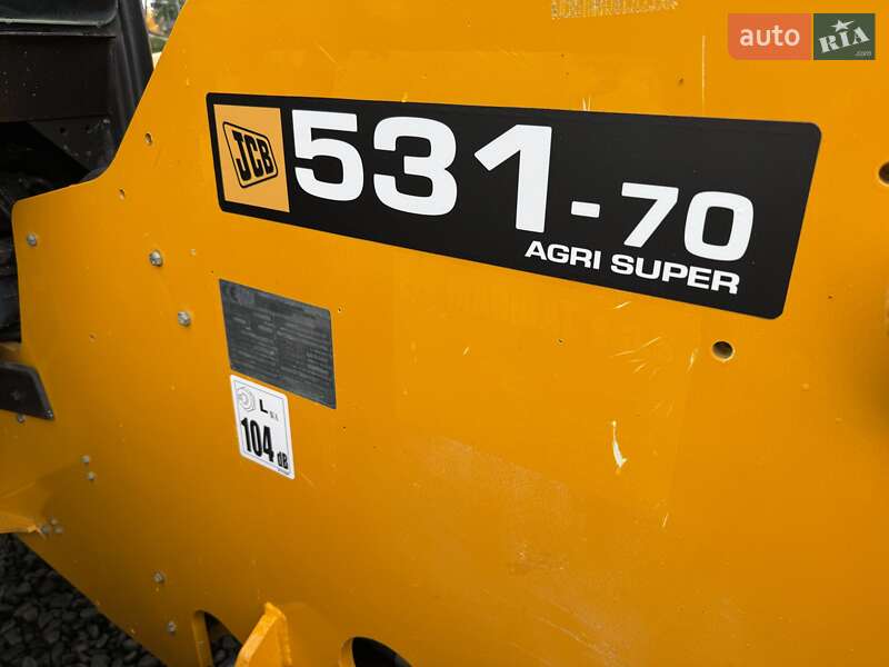 Телескопічні навантажувачі JCB 531-70 2008 в Луцьку