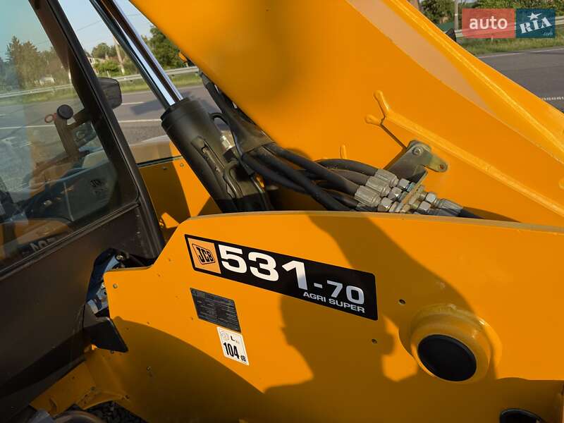 Телескопический погрузчик JCB 531-70 2011 в Луцке